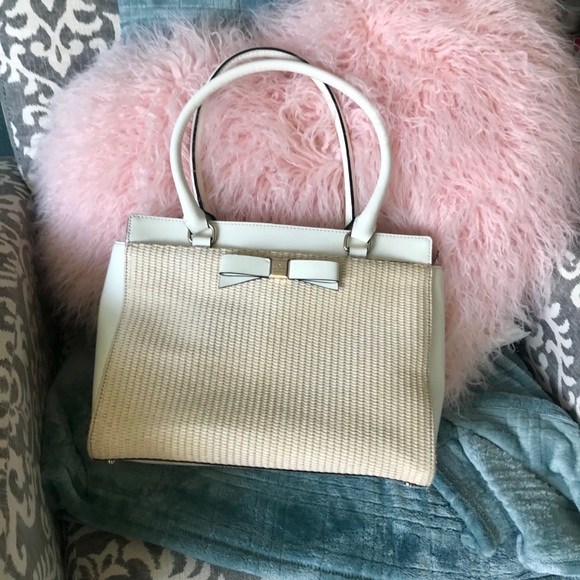 kate spade Handbags - FINAL DROP💕Kate Spade Jovie Montford Park Straw